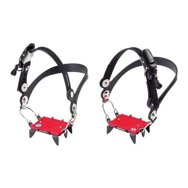エバニュー EVERNEW EBY013 4本爪アイゼンバックル式 雪道 凍結路 着脱式 滑り止め アイゼン トレッキング 登山 キャンプ