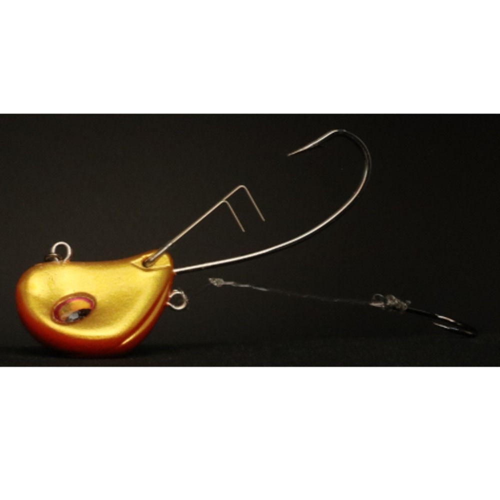 プログレ 真釣アクションテンヤ 煌流 8号 30g みかん(pg-913516)[M便 1/9]