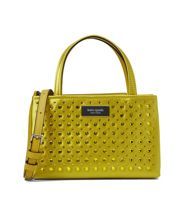 ■ブランド Kate Spade New York (ケイトスペード)■商品名 Sam Icon Crystal Embellished Fabric Mini Tote■商品は海外よりお取り寄せの商