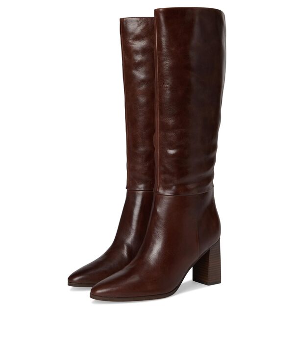 カルバンクライン レディース ブーツ・レインブーツ シューズ Dawna Dark Brown Leat