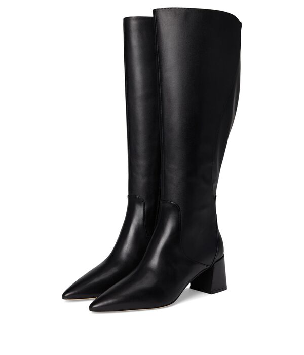 コールハーン レディース ブーツ・レインブーツ シューズ Clarice Tall Boot Extended Calf Black Leather