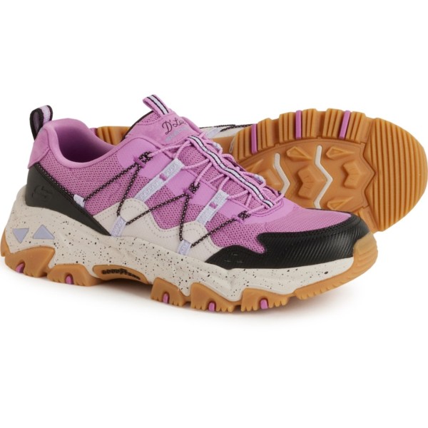 スケッチャーズ レディース スニーカー シューズ Skechers D'lites Hiker-Hillock Trail Shoes (For Women) Purple/Multi