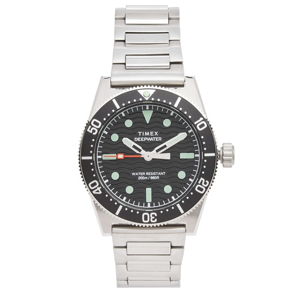 タイメックス レディース 腕時計 アクセサリー Timex Deepwater Reef 200 Watch Stainless Steel