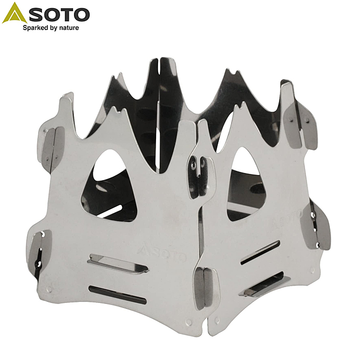 SOTO（新富士バーナー）ミニ焚き火台テトラ ST-941 焚き火 焚火台 ソロキャンプ ネコポス 送料無料