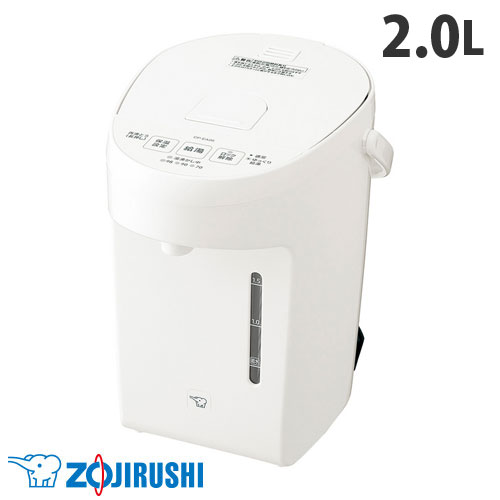 『取寄品』象印マホービン 電動ポット 2.0L ホワイト CP-EA20-WA 電気ポット ポット 保温 湯沸かし コンパクト『送料無料（一部地域除く