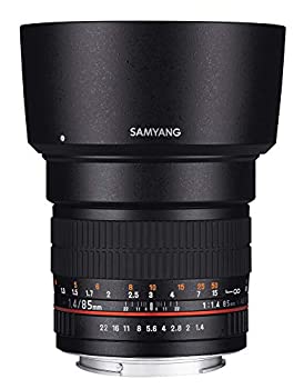 【中古品】SAMYANG 単焦点 レンズ 85mm F1.4 ソニー αA用 フルサイズ対応(中古品)