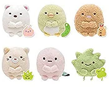 【中古品】【６種セット】【すみっコぐらし】てのりぬいぐるみ(中古品)