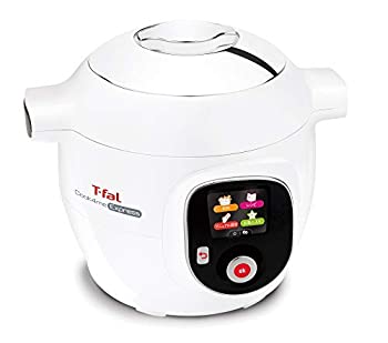 【未使用 中古品】ティファール 電気圧力鍋 無水調理 大容量 6L 2~6人用 レシピ内蔵タイプ(15(中古品)