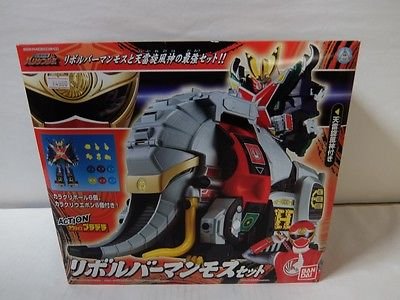 アクションプラデラ リボルバーマンモスセット 「忍風戦隊ハリケンジャー」(中古品)