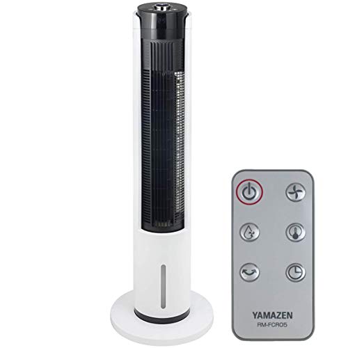 「未使用品」山善 冷風扇 扇風機 タッチスイッチ 風量5段階調節 水タンク着脱式 タイマ (中古品)