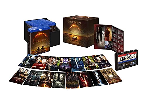 (初回限定生産)SUPERNATURALブルーレイ コンプリート・シリーズ(57枚組+ボ (中古品)