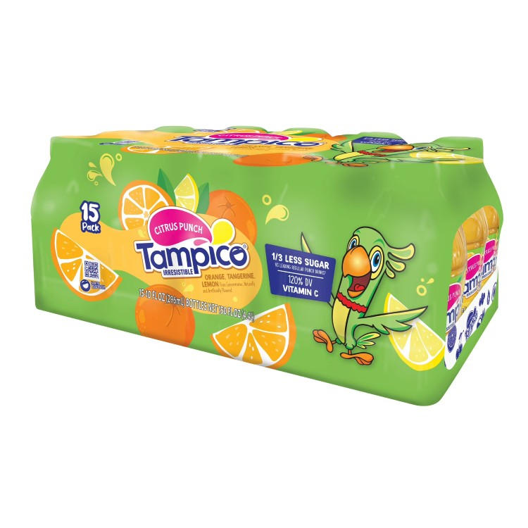 お取り寄せ タンピコ シトラスパンチ オレンジ タンジェリン レモン ジュースドリンク 296ml 15本パック Tampico Citrus Punch Orange Ta