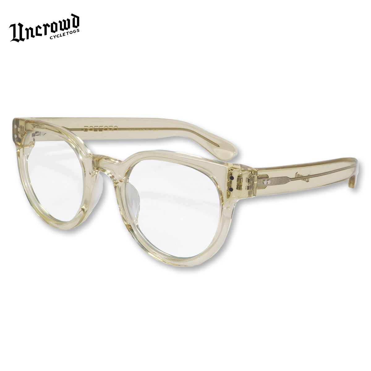 UNCROWD(アンクラウド) BASSARA アンティーククリフレームx調光レンズ