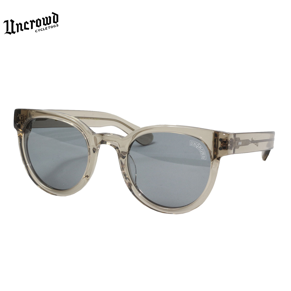 UNCROWD(アンクラウド) BASSARA クリアグレーフレームxスモークレンズ