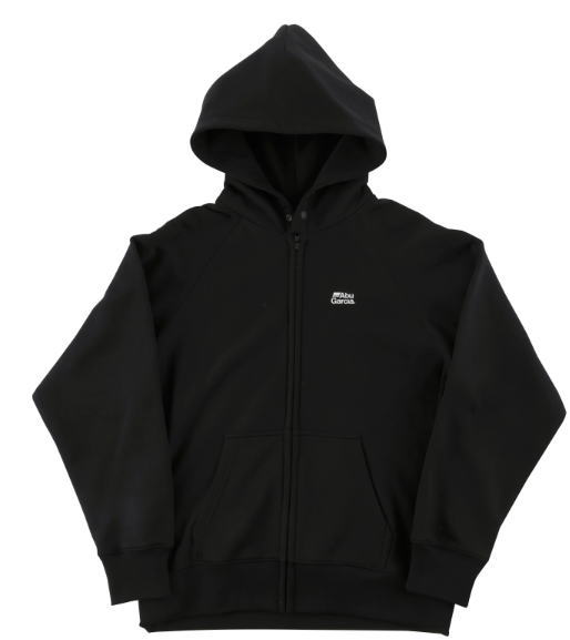Abu Garcia Shadow Logo Hoodie ウェア フィッシングウェア パーカー フロントロゴとバックプリントを施した裏起毛素材のスウェットパーカー。 綿素材とポリエステル素材をミック