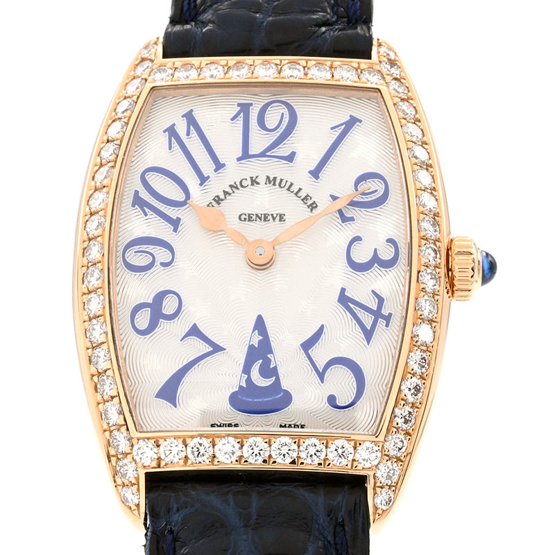 [3年保証] フランクミュラー レディース トノウカーベックス ディズニー 1752QZD1RW.D.LTD K18PG 20本限定 クオーツ 腕時計 中古 送料無