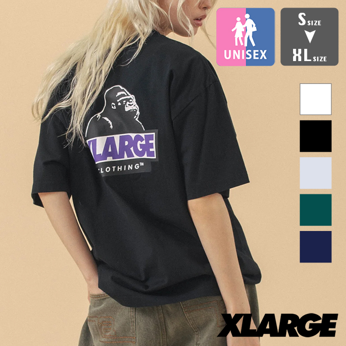 「 XLARGE エクストララージ 」 SLANTED OG S/S TEE スランテッド OG ロゴ プリント 半袖 Tシャツ 101252011010 / xlarage tシャツ エク