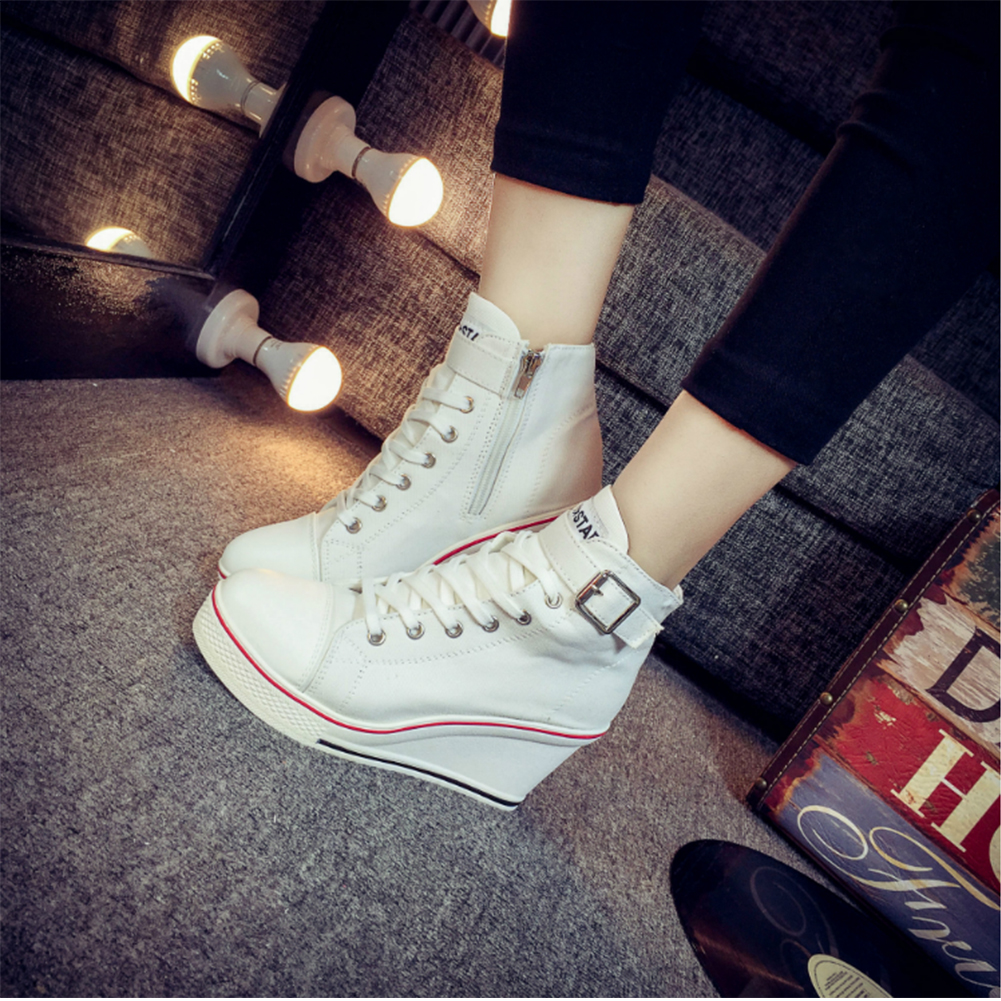 送料無料】厚底スニーカー ヒールスニーカー レディース スニーカー