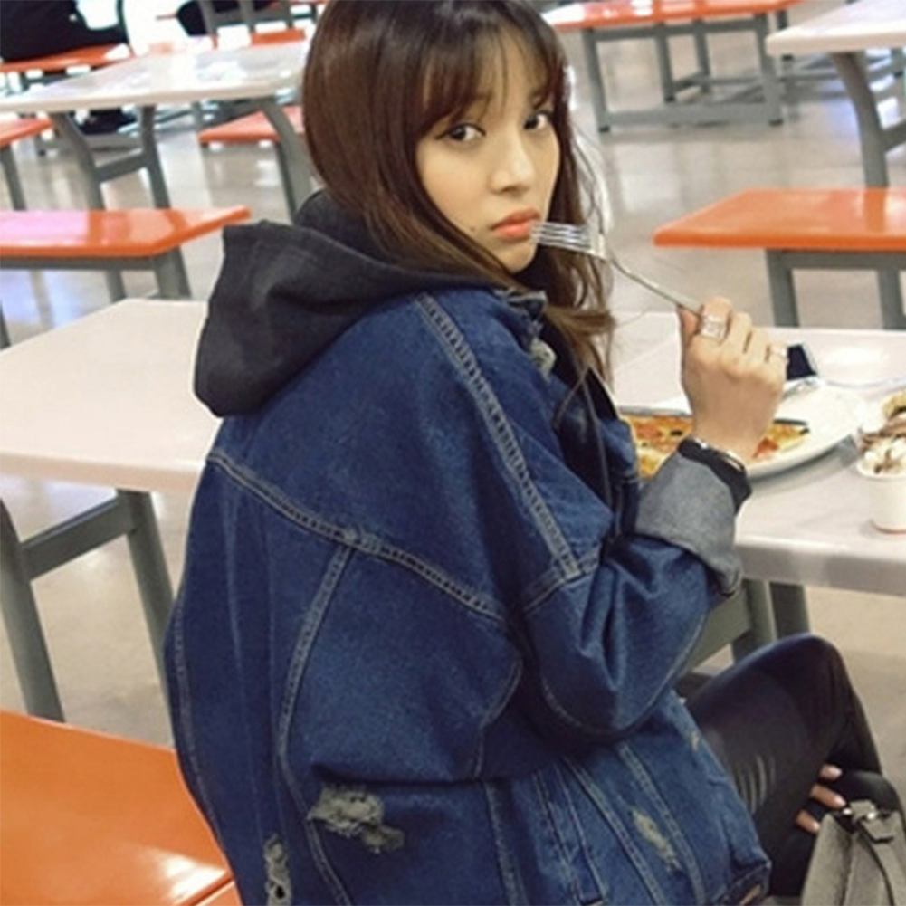花柄フード付き黒デニムジャケット imgrc0104147643.jpg