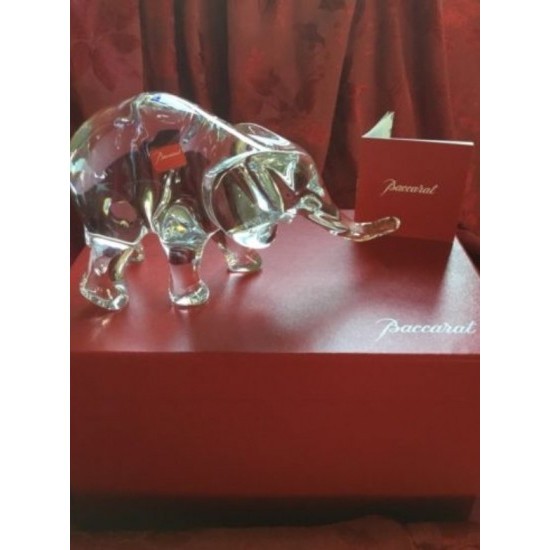 Baccarat バカラ『ゾウ エレファント TANGANYIKA LOET フィギュリン』