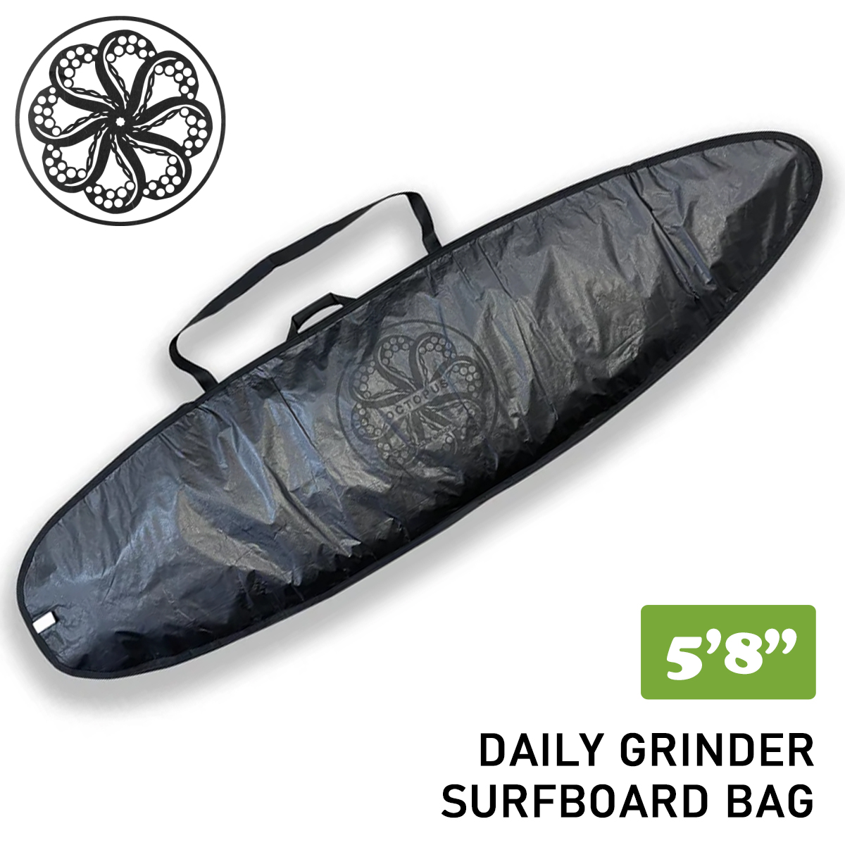 OCTPUS オクトパス ハードケース ボードケース ショートボード DAILY GRINDER SURFBOARD BAG 5'8