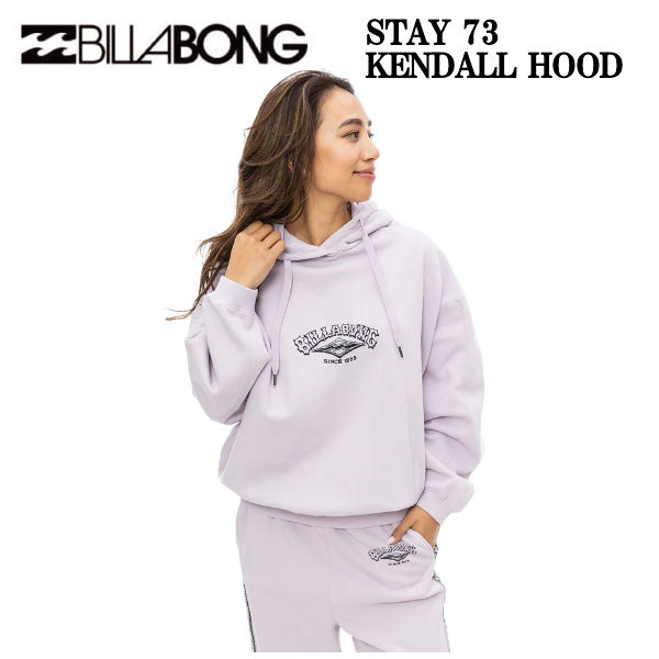 【BILLABONG】ビラボン 2024秋冬 レディース STAY 73 KENDALL HOOD セットアップパーカー