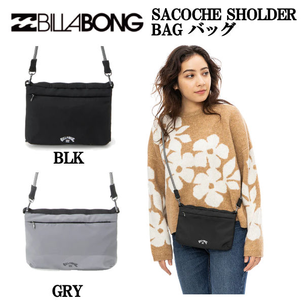 【BILLABONG】ビラボン 2024秋冬 レディース SACOCHE SHOLDER BAG ショルダーバッグ