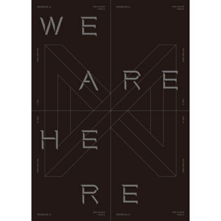 Monsta X/ WE ARE HERE -2集 TAKE.2 ※ランダム発送 (CD) 韓国盤 モンスタ・エックス ウィー・アー・ヒア テイク・ツー