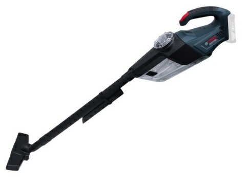 ボッシュ BOSCH コードレスクリーナー GAS18V-1H 本体のみです。 ※バッテリ・充電器は別販売品です。 2段階ローテーションテクノロジー採用により、吸引力が持続 ゴミ捨てが簡単なダストカッ