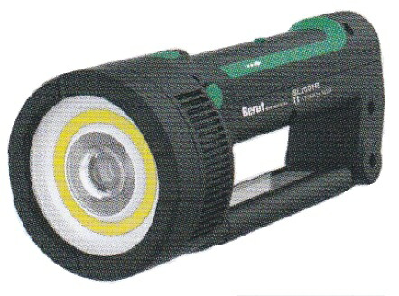 Beruf ベルーフ イチネンMTM サーチライト 専用充電池・専用充電器・専用カバー(オレンジ・レッド)・肩掛けストラップ付 BTK-SL2001R 商品コード87239 ■明るさ最大1800lm 