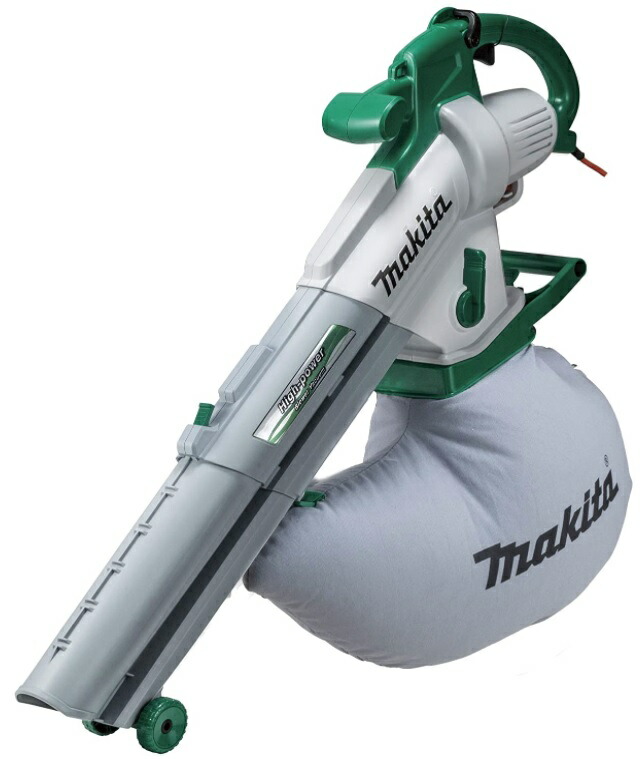 マキタ makita ブロワ/集じん機 MUB1200 肩掛けバンド・ダストバッグ・ロックコネクタ付ツナギコード(10m) 88381729598 ■使いやすい長さへノズルが伸縮 ノズルは50mm毎に
