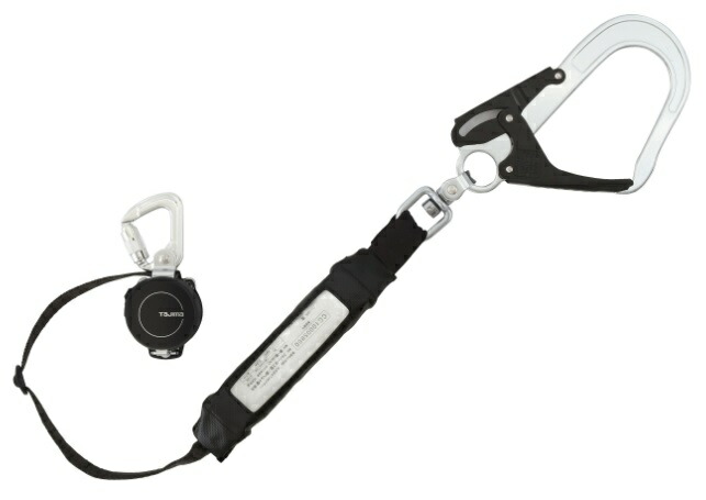 タジマ TAJIMA これ一本でハーネス型と胴ベルト型のどちらにも対応 兼用ランヤードKR150FA シングルL5 A1KR150FA-L5 ■機能 ・ハーネス型と胴ベルト型どちらにも対応できる兼用ラ