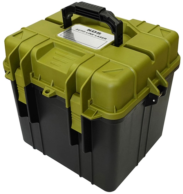 ムラテックKDS株式会社 収納ケース CASE-13 ※墨出器本体は付属しません ■製品特徴 ・雨や粉塵などからレーザー墨出器を保護するIP66相当の高耐久仕様 ・持ち運びに便利なキャリングベルト付き