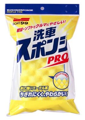 ソフト99 (SOFT99) 洗車スポンジ PRO 商品コード：04045 ■特長 使いやすいエコノミーサイズの洗車スポンジ。 スポンジ面にはプロファイル加工を施し洗浄力はバツグン。 ■スペック ・素