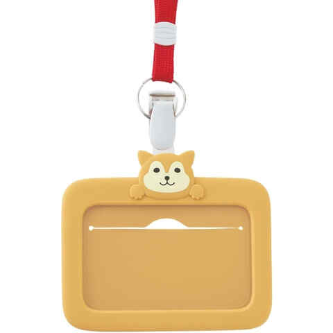 ストア内の商品は全品送料無料です。SMART FIT Puni Labo プニラボかわいい動物柄がついたIDカードホルダーです。やわらかいシリコンカバーからポリカーボネート製の透明プレートを引き出して