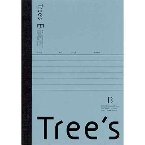 ストア内の商品は全品送料無料です。カラーを楽しむ、いつものノート「Tree's」は、いつもあなたの傍らにあるスタンダードノートです。無駄をそぎ落としたシンプルかつ実用的なデザインで、豊富なサ