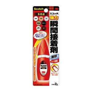 ストア内の商品は全品送料無料です。液状タイプの接着スピードと、ゼリー状タイプの多用途性をあわせ持った、しみ込みの少ない接着液で、ほとんどの素材を接着できる瞬間接着剤。金属、プラスチックはもちろん、紙、
