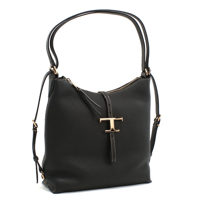 TOD'S トッズ ショルダーバッグ XBWTSEW0200 WNT B999 レディース ブラック