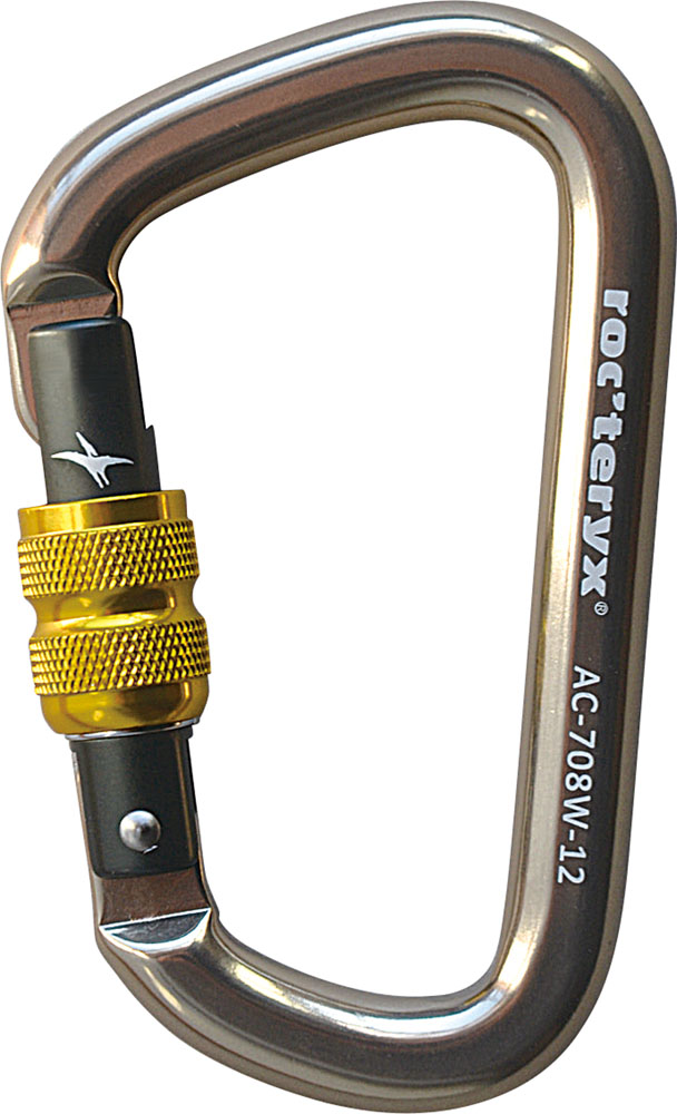 ロックテリクス roc'teryx アウトドア ジュラサーティースクリュー 登山 クライミング カラビナ ジュラルミン 30キロニュートン RTAC708