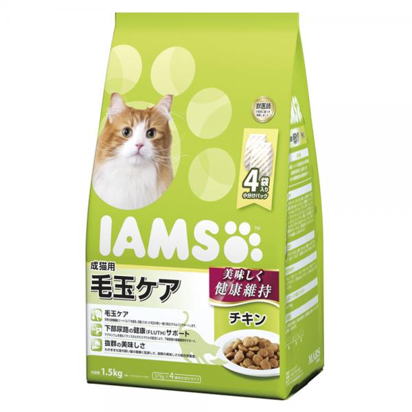 商品説明■商品詳細 獣医さんおすすめ！ ●対象：全猫種 ●機能：総合栄養食 ●ライフステージ：成猫 ●毛玉の気になる猫ちゃんにおすすめの総合栄養食です。 ●天然の食物繊維（ビートパルプ）を配合。お腹に