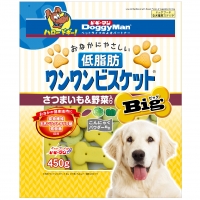 商品説明■商品特徴 中型・大型犬にも満足できる食べごたえと味わい。 愛犬の健康維持に役立つ、低脂肪（※）のビスケットです。 ◆善玉菌の代表である乳酸菌と、その栄養となって増殖を助けるオリゴ糖を配合。 