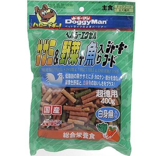 商品説明■商品特徴 ●鶏肉の中で最も低脂肪なササミと、旨みたっぷりの白身魚を使いました。ふたつのコクと旨みを楽しめる、おいしくてあっさりとしたフードです。 ●食べやすいカットタイプのジャーキーで、ササ