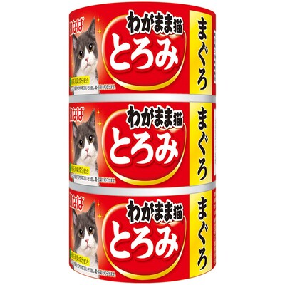 商品説明■商品特徴 まぐろとかつおのフレークに猫ちゃんの喜ぶ素材をトッピング。 多頭飼いのご家庭でも使いやすい140g×3缶パック。 猫ちゃんの大好きなまぐろの愛猫用ウェットフードです。 白身と赤身を