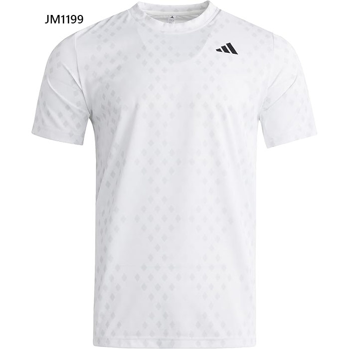 M L XL JM1199(ホワイト×ダッシュグレー) メンズテニスウェア おしゃれ オシャレ かっこいい メンズ半袖シャツ メンズトップス 男性用 MEN 最安値に挑戦！
