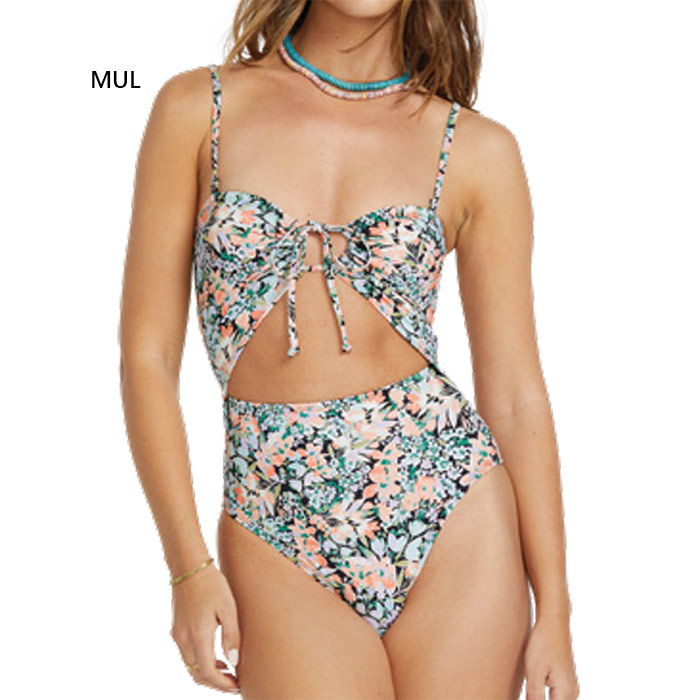 ビラボン レディース スウィートフィールド SWEET FIELDS ANDREW 1PC 水着 ビキニ カジュアル水着 送料無料 BILLABONG BF013816