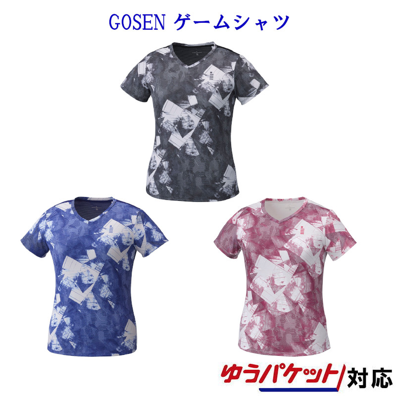 ゴーセン ゲームシャツ T1961 レディース 2019SS バドミントン テニス ソフトテニス 返品・交換不可