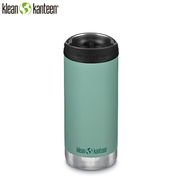 クリーンカンティーン TKワイド カフェキャップ 12oz 355ml ベリル グリーン ステンレスボトル 保温保冷 タンブラー 水筒 Klean Kanteen KLE193220890080120