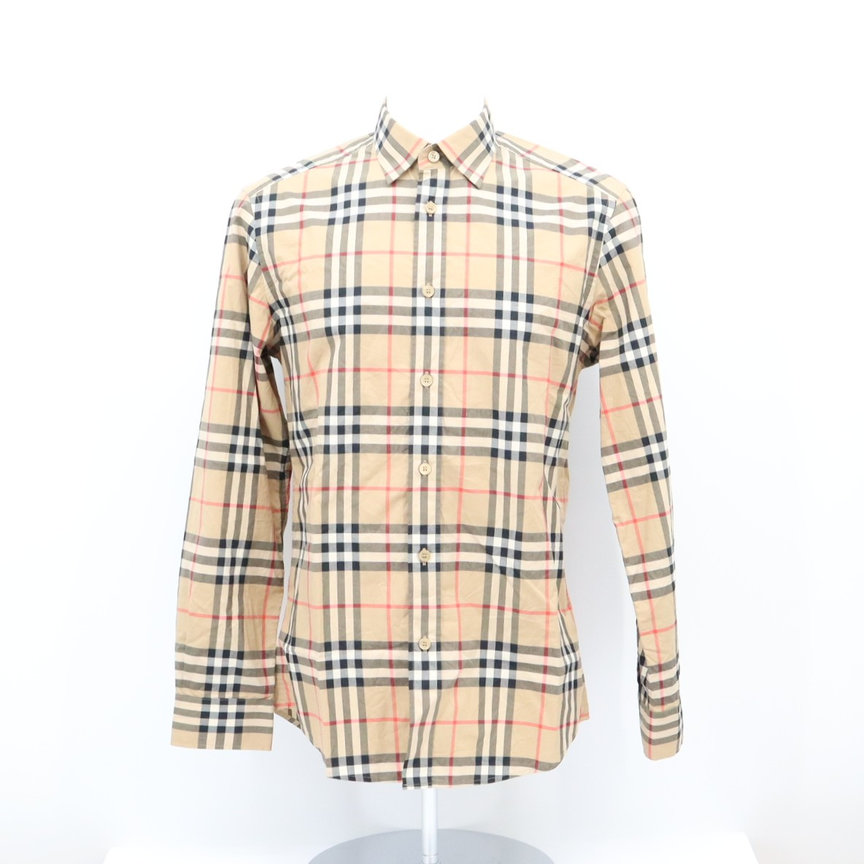 ■ブランド名 BURBERRY バーバリー ■品名 ノバチェック コットン シャツ ■シリアル THTHAGAR129SAM ■型番 8020863 ■カラー系統 ベージュ・マルチカラー ■サイズ 身