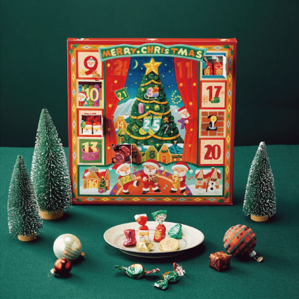 モロゾフ ホリデースイートカレンダー MO-0302 アドベントカレンダー (出荷日:11月上旬頃〜) 送料無料(北海道・沖縄を除く)【_ s25xg _