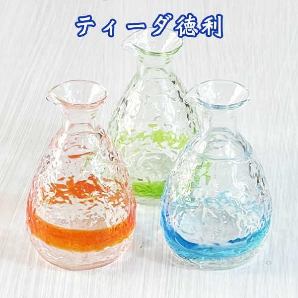 商品名：ティーダ徳利 材質：ソーダガラス 重量：約271g 容量：約210ml（満杯時） サイズ：[ 高さ 約12cm：口径 約3.8cm：横幅 約7.6cm ] 生産地：沖縄（Made in Jap